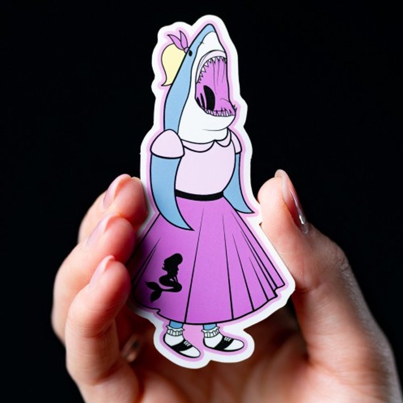 Vinyl Anime Mixed Stickers Waterproof Screen printing By Manufacturers Heat transfer printing Cartoon Stickers