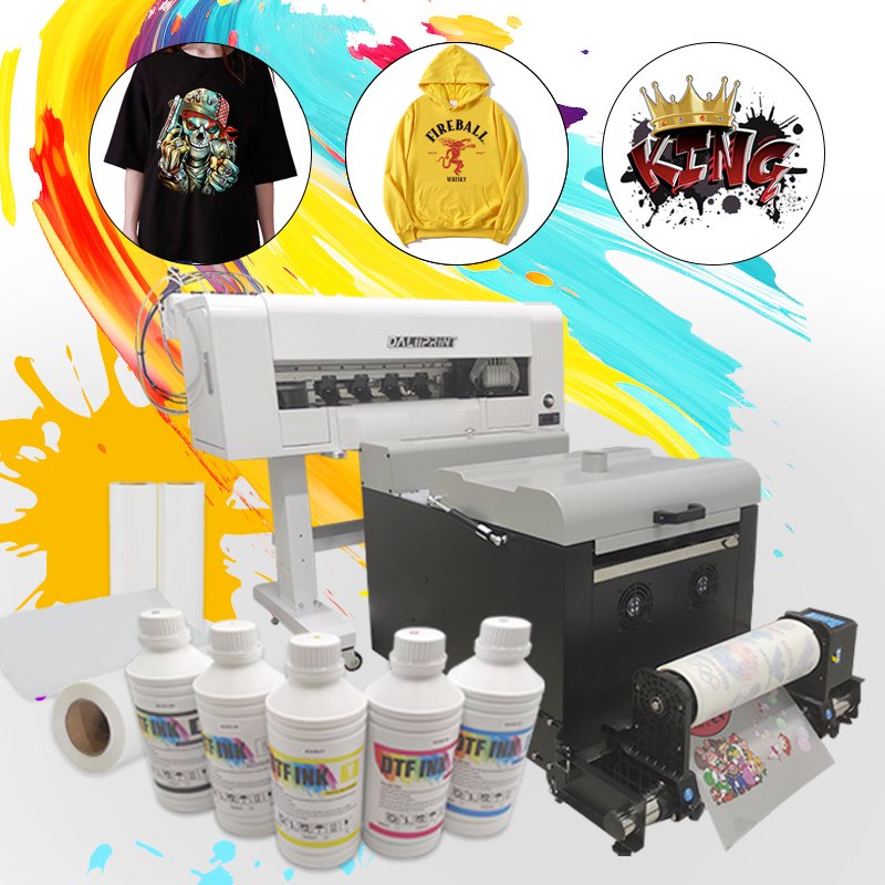 Easy-to-Operate A3 Inkjet Printer Set Heat Transfer T-shirt Printing Machine Direct To Film Printer With Xp600 Print Head