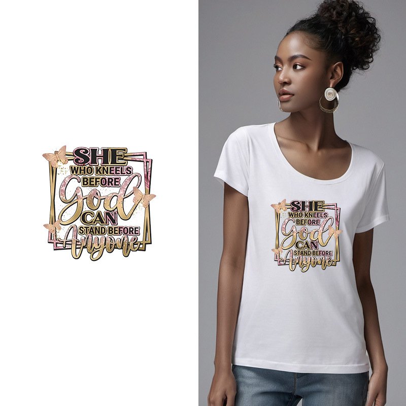 Low Price Good Quality Transfer Printing Dtf Transfers Designs Ready Press Custom t Shirt Label DTF Thermal Transfer Sticker