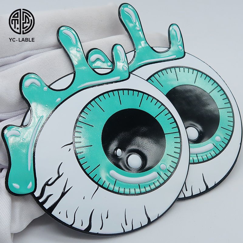 Custom high frequency tpu logo rubber patch heat transfer TPU clothing label