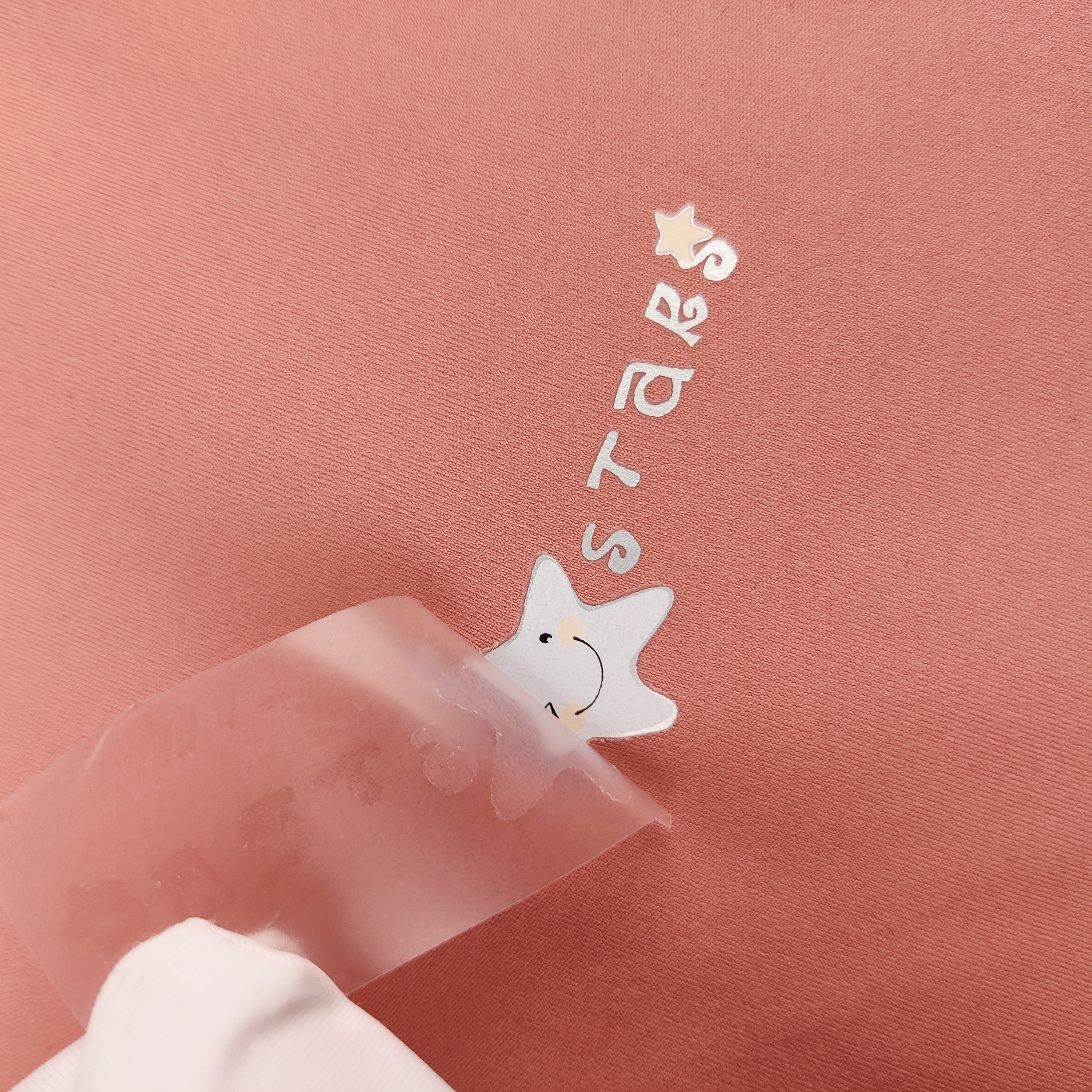 Apparel T Shirt Labeling Washable Tagless Garment Brand Name Logo Custom Transfer Label