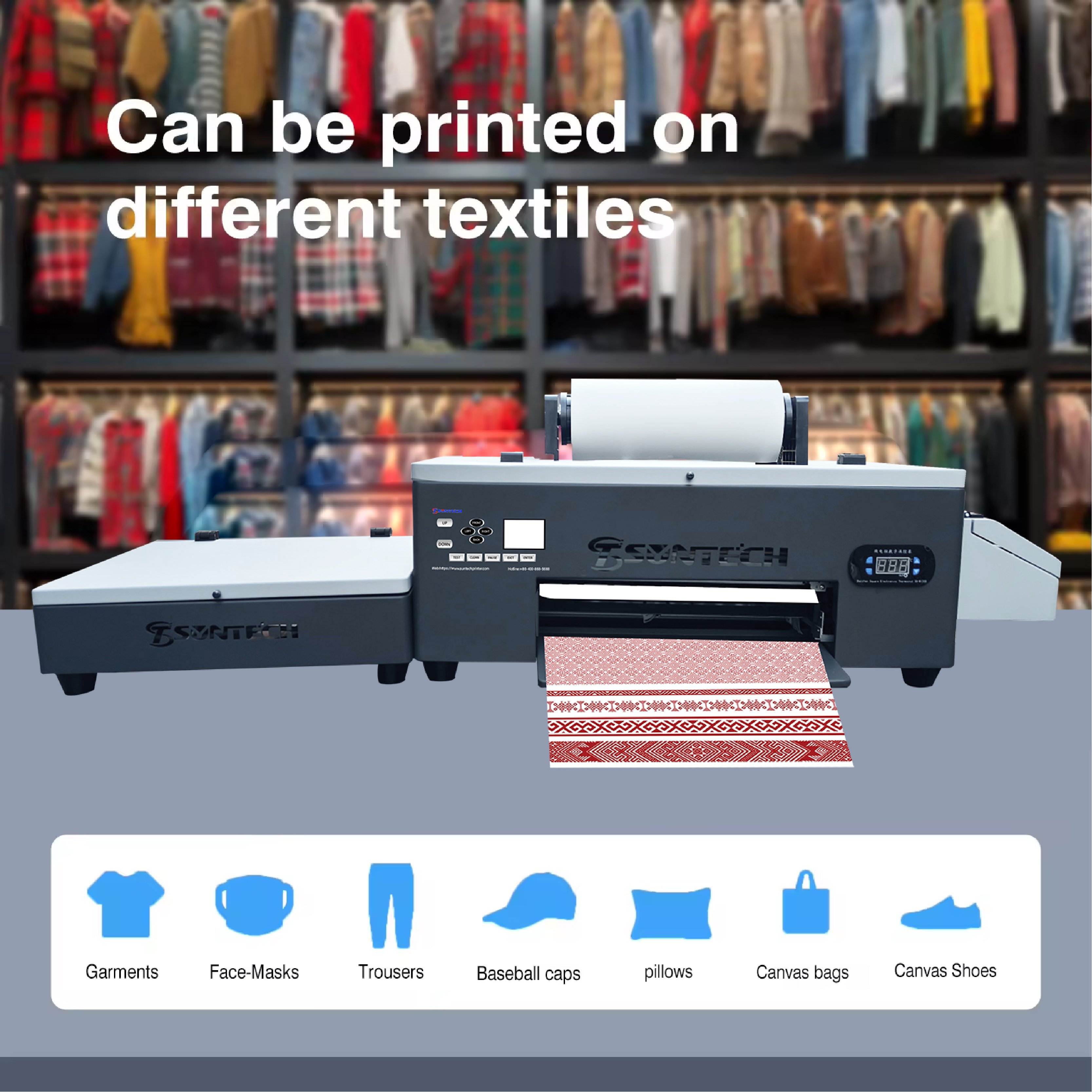 a3 High Productivity Inkjet dtf printer transfer film printer for T-shirt procolored dtf printer