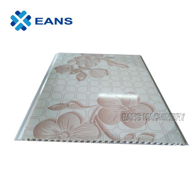 Low temperature heat transfer printing machine for PVC ceiling panel