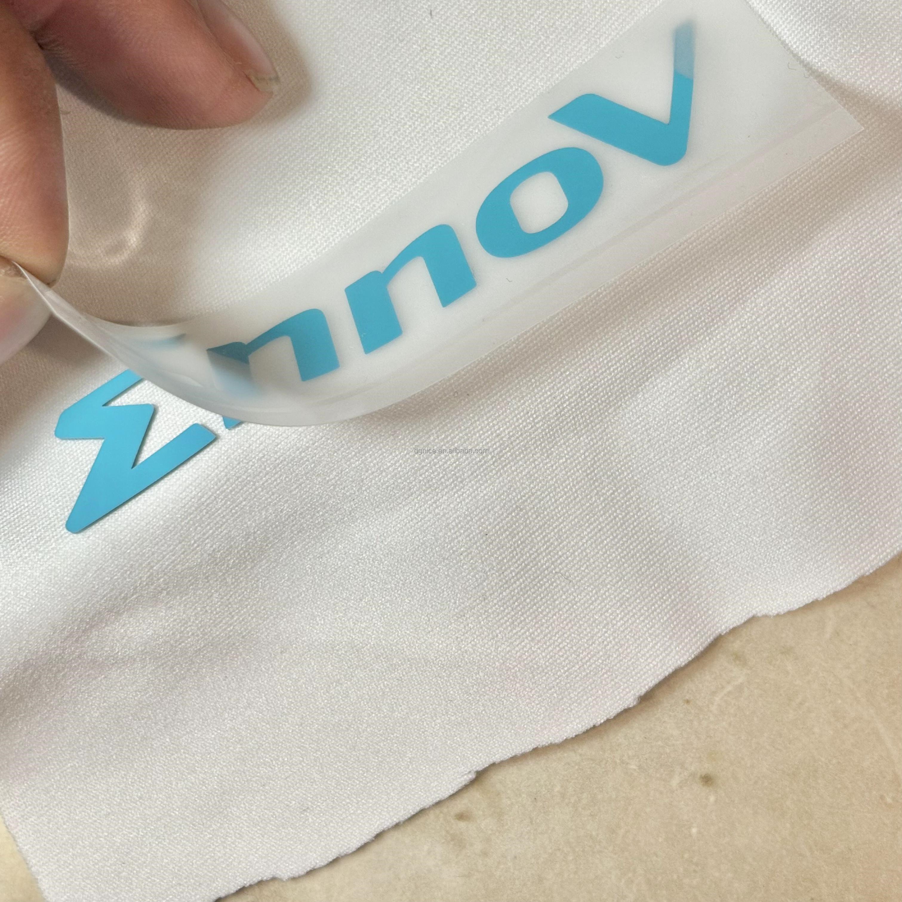 Custom Iron On Patches Hot Press Rubber Sticker T-Shirt 3D Heat Transfer Printing Garment Label Silicone Logo For Fabric