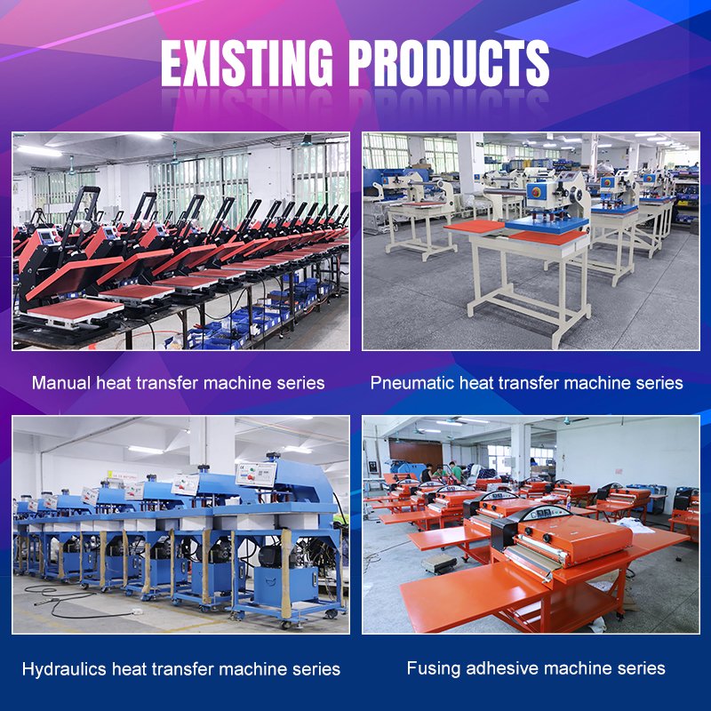 Hydraulic T-shirt Heat Transfer Printing Press 60*40 Sizes Heat Transfer Machine