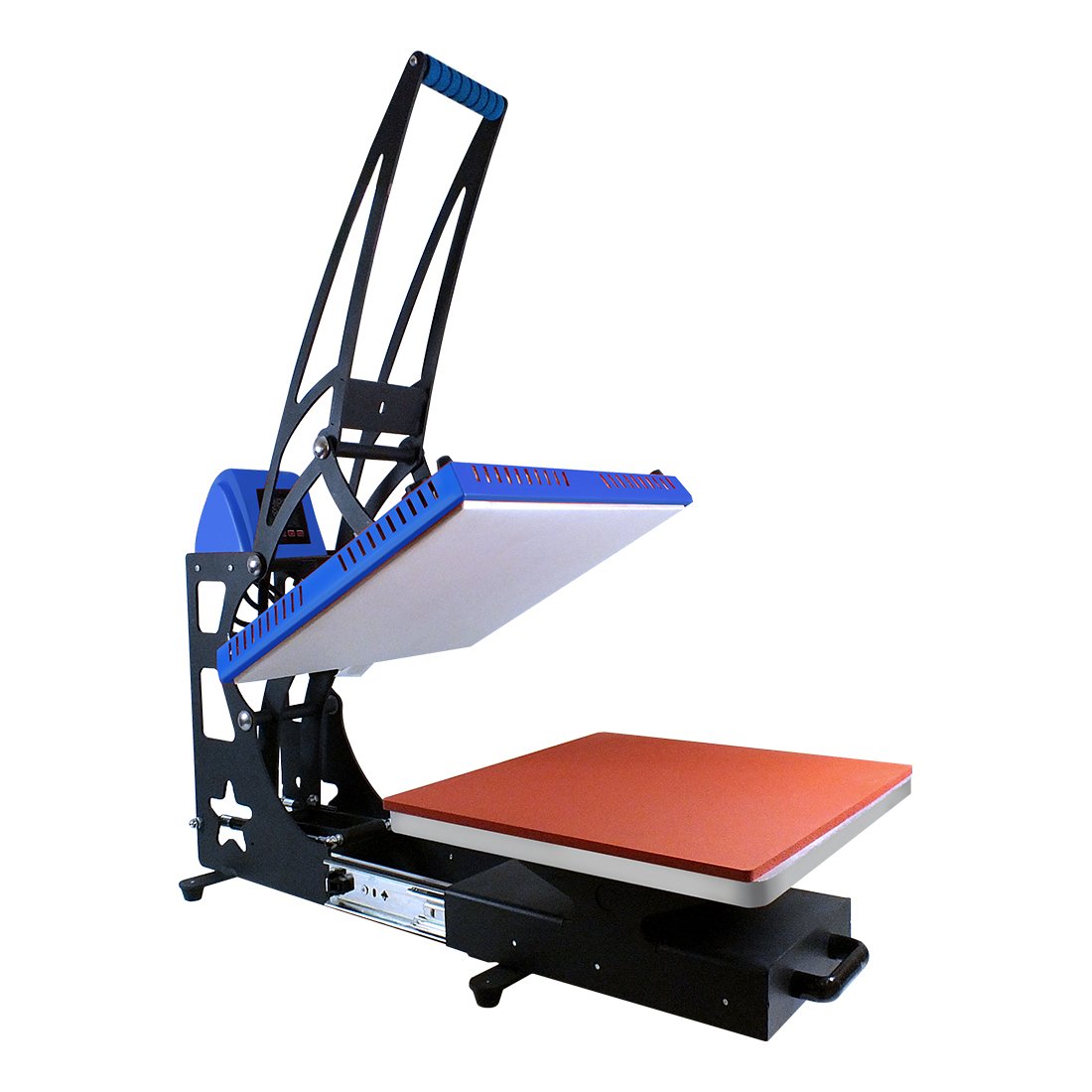 Xingyan Auto-open Magnetic Heat Press with Drawer 38*38 cm T-shirt Transfer Printing Heat Press Machine