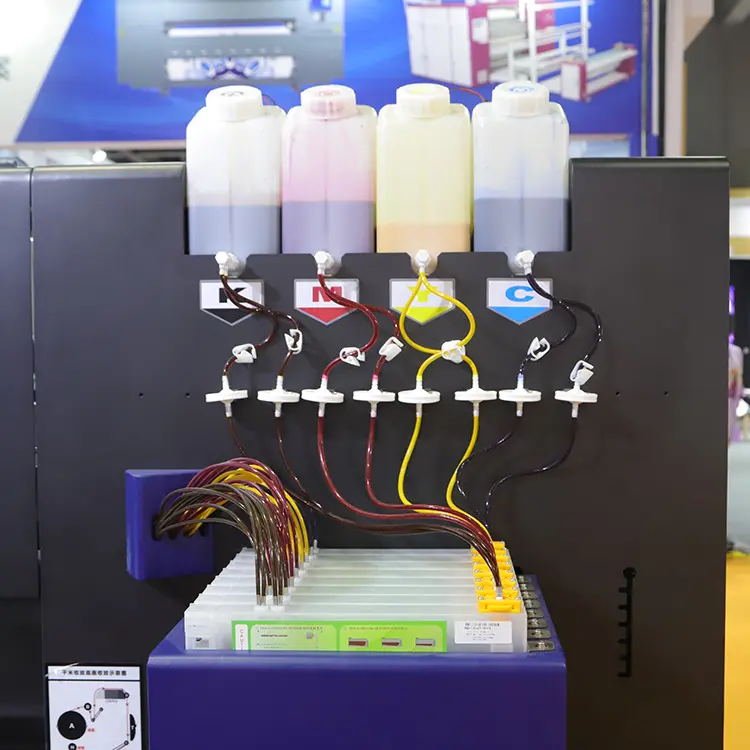 Digital Printers For Fabrics I3200/4720 Print Head Roll To Roll Digital Fabric Sublimation Printer 8 Head