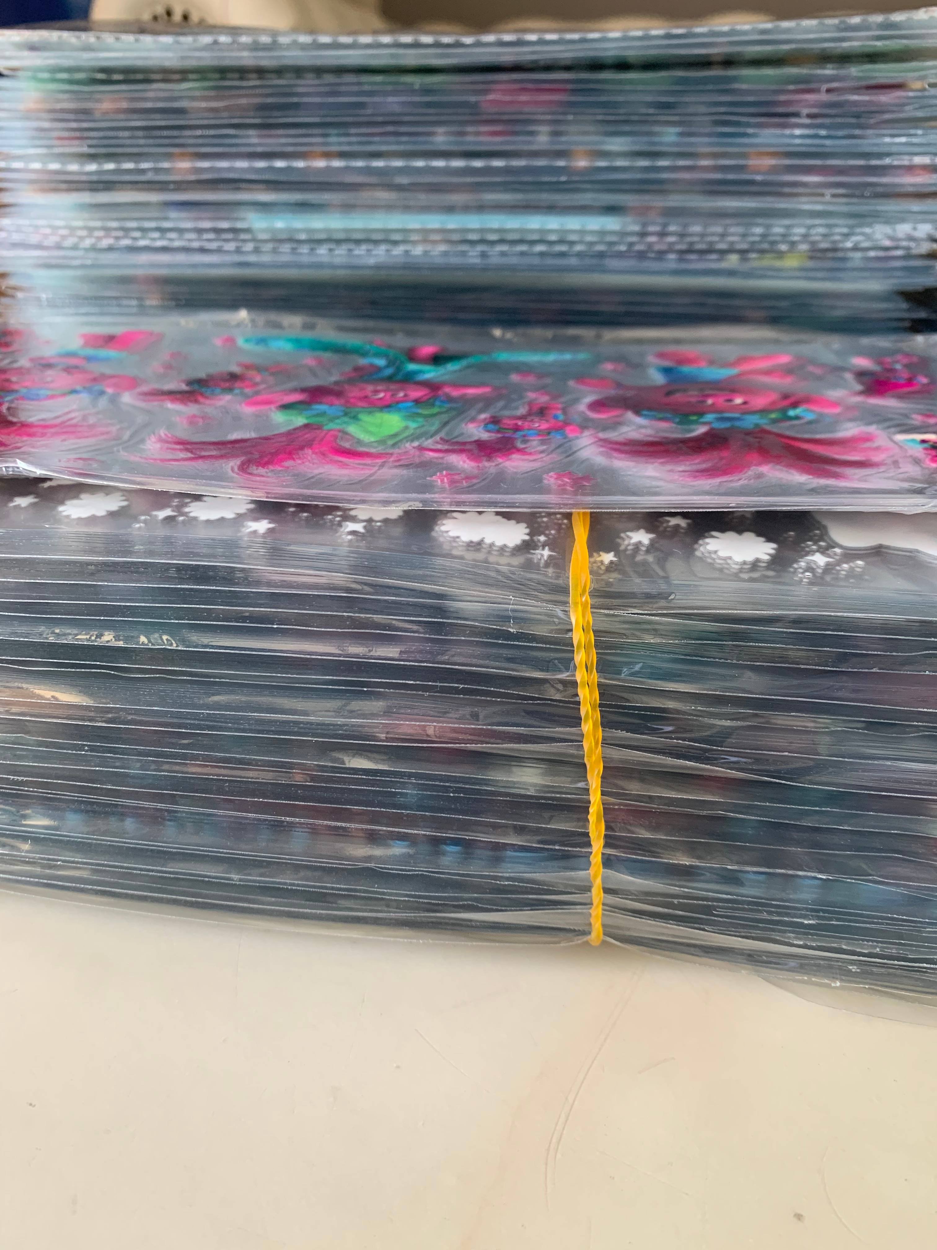 99999+ ready to ship 16oz cartoon plastic tumbler glass 16oz lids for glass can uv dtf cup wrap transfers