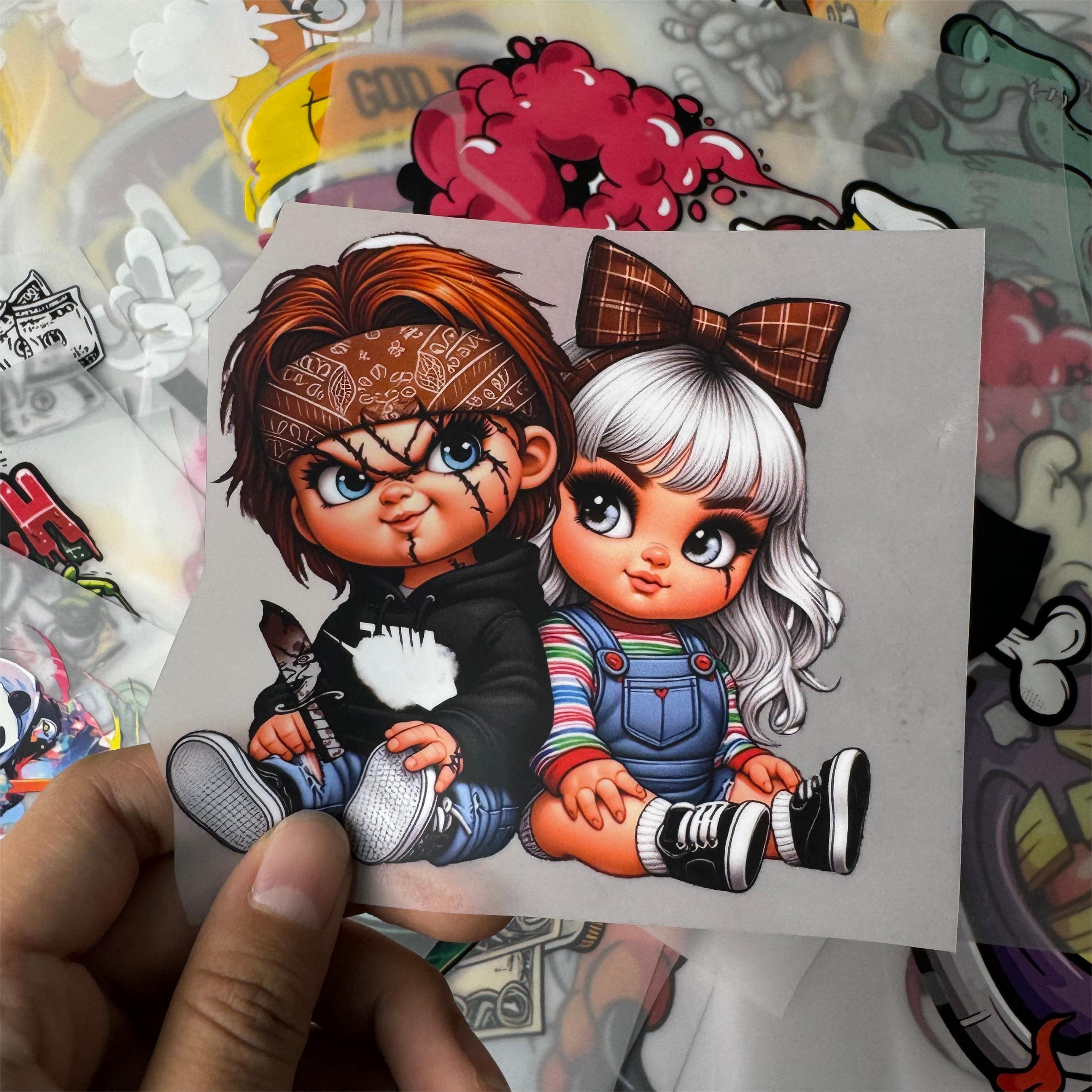 Custom High Quality Logo for Children's Clothing & T-shirt Printing DTF Transfer Printer DIY Used Packaging Label