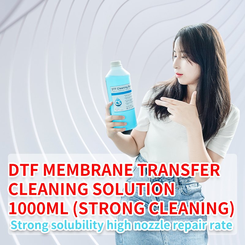 OCBESTJET Logo 250Ml Dtf Printhead Strong Clean Cleaning Liquid For Epson A3 I3200A1 Xp600 Machine Printer