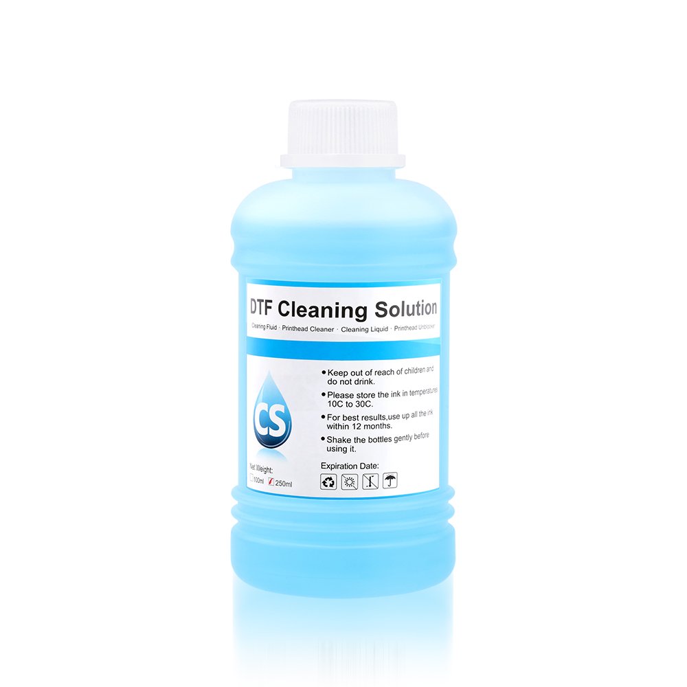 OCBESTJET Logo 250Ml Dtf Printhead Strong Clean Cleaning Liquid For Epson A3 I3200A1 Xp600 Machine Printer