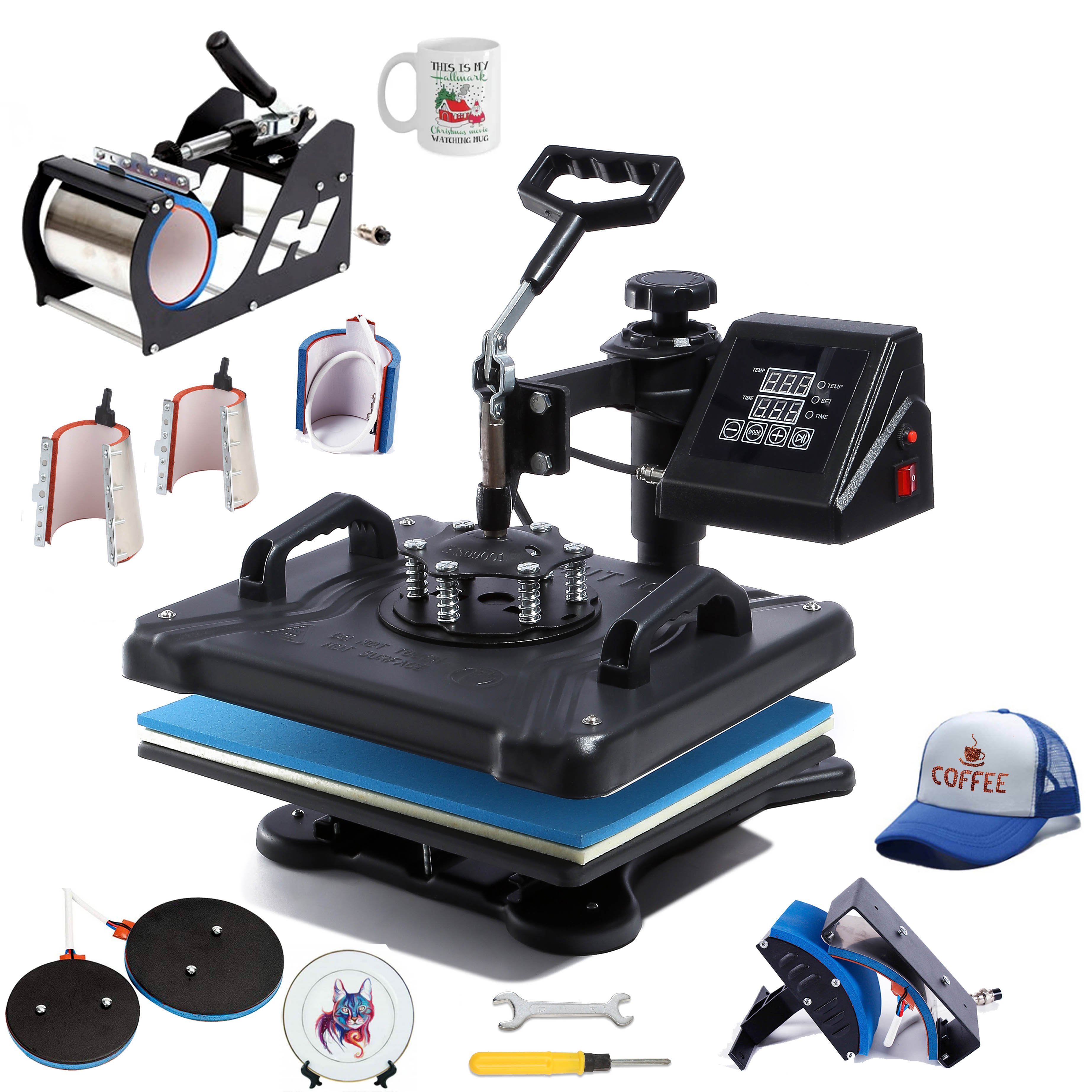 Superior Quality Sublimation 8 in1Heat Press Machine Printing Heat Press Machine For Transfer