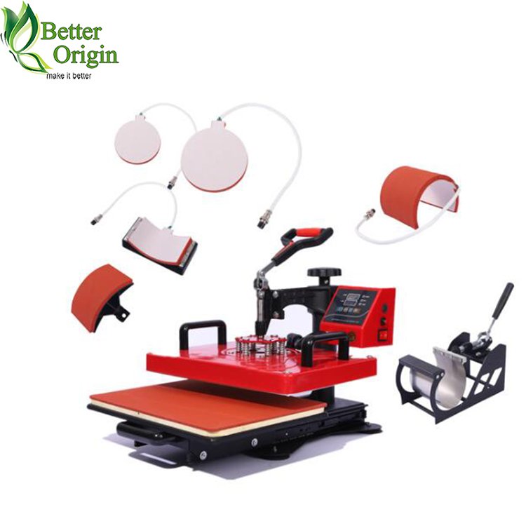 High quality press heat transfer machine t shirt printing machine heat press
