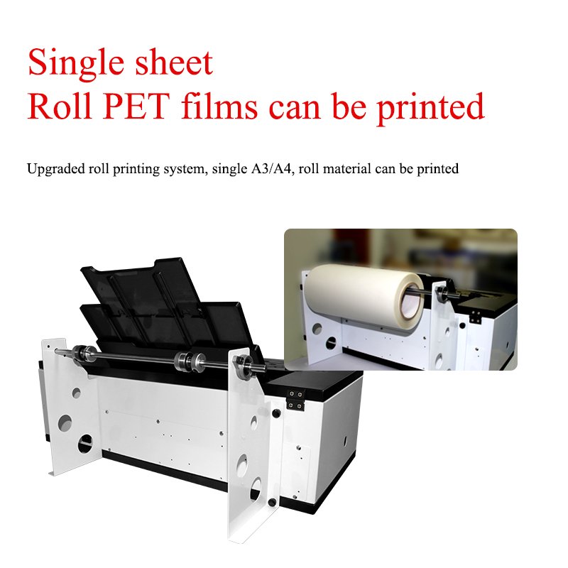 30cm Dtf printer Maker Transfer Printing Pet Film Vinyl Digital InkJet T-shirt Dtf Printer For Garment