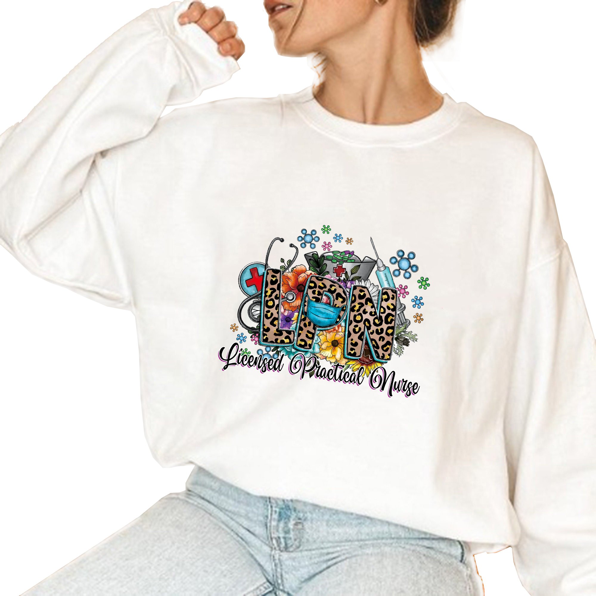 ready to press heat transfer designs nurse Life screen print transfers wholesale dtf plastisol transfers for t shirts
