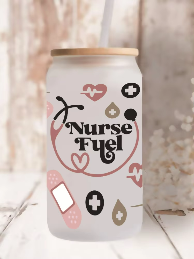 Custom High Quality UVDTF Decal Cartoon Heat Transfer Printing on PET Material for Tumblers & Bottles