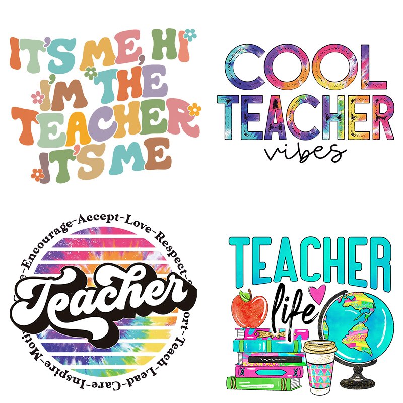 factory new trends dtf transfers custom offset back to school teacher tour designs iron on heat transfer prints for t shirt