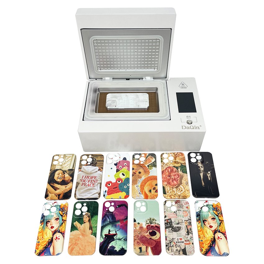 Automatic Heat Transfer Printing Press Machine for Phone Case New Used with Reliable Motor Bearing Multicolor Retail Home Use