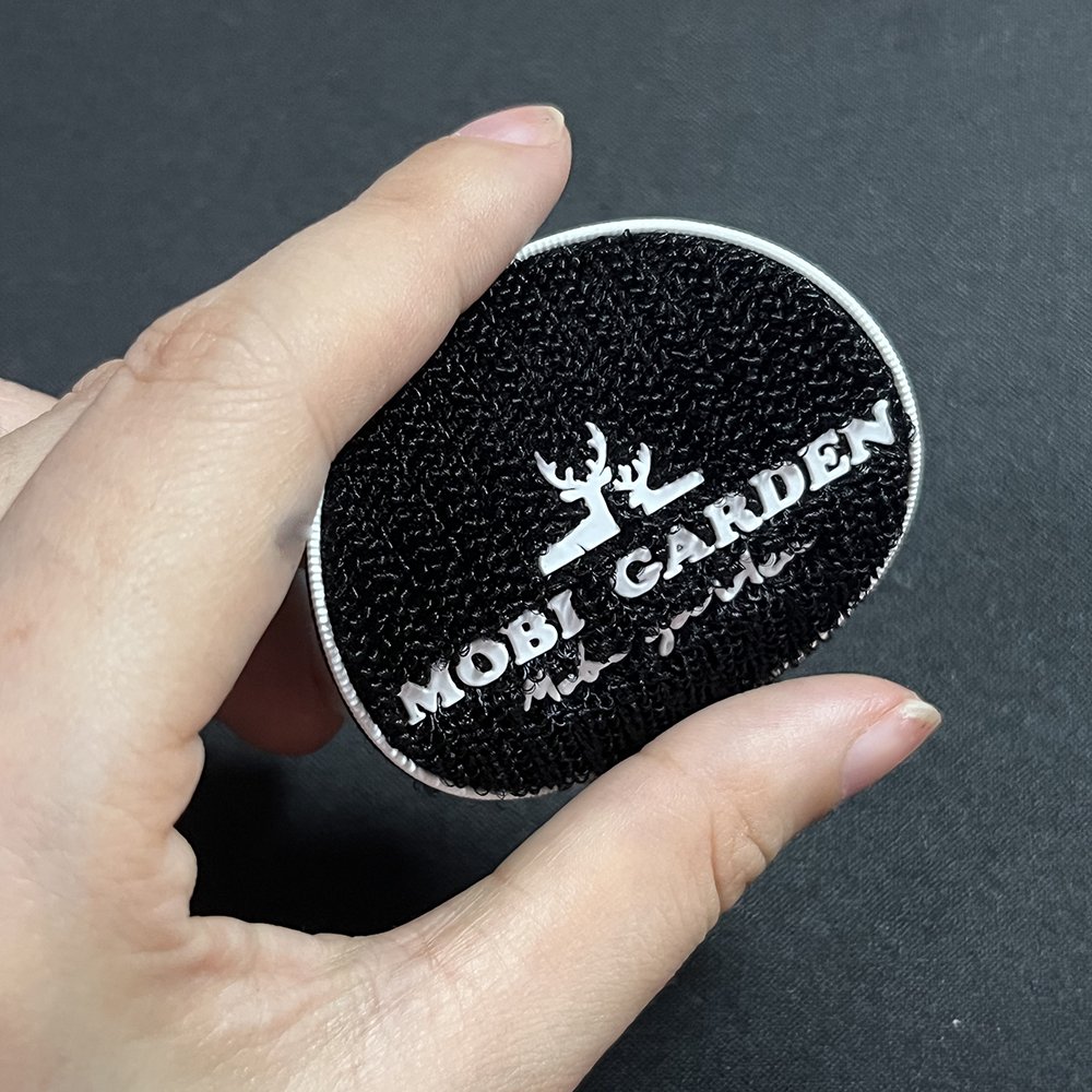 High Quality China Factory Maker Custom Printing 3D Embossed Silicone Logo Heat Transfer Label for Clothing Accessories
