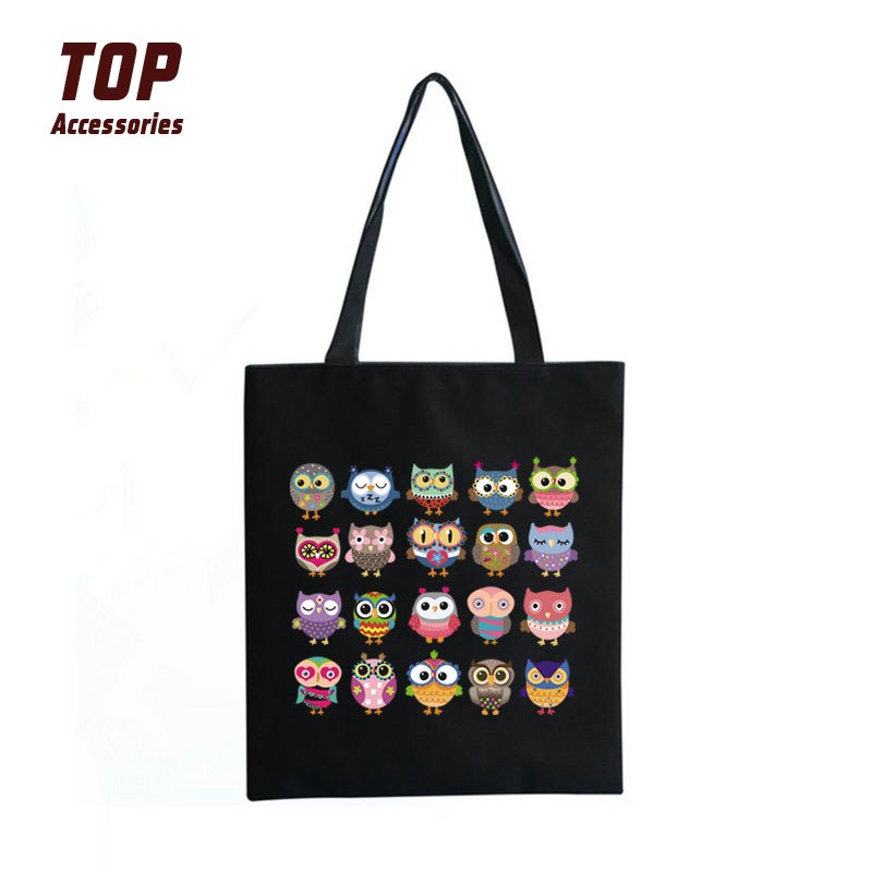 Custom Animal Heat Transfers T-Shirts with Owl Design Washable Iron Hot Sticker Custom Low MOQ Clothing Labels for Children
