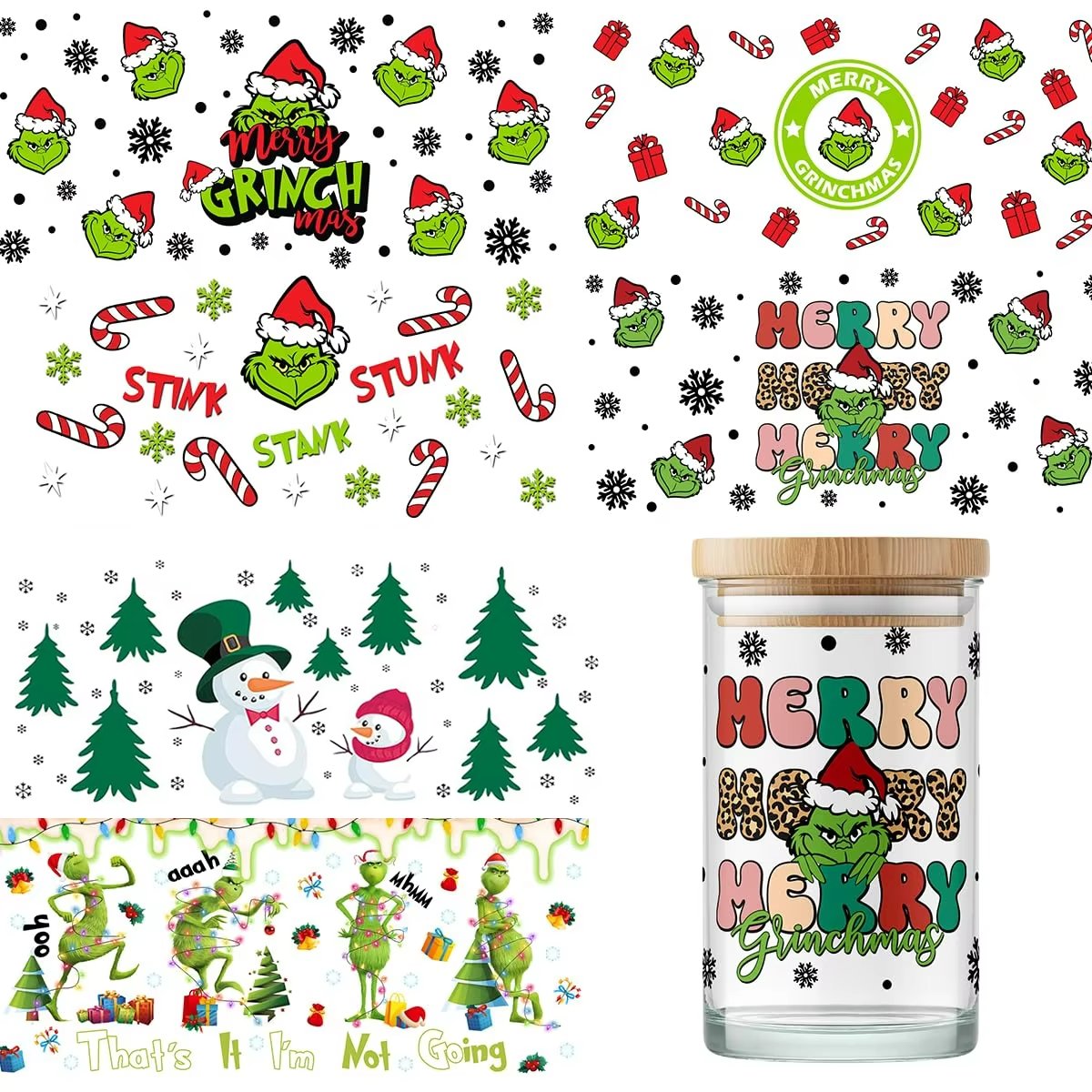 Custom 16oz Waterproof UVDTF Tumbler Washable Water Transfer Printed Cup with DTF Heat Transfer Printing