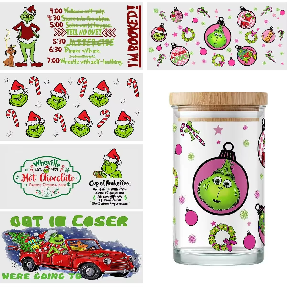 Custom 16oz Waterproof UVDTF Tumbler Washable Water Transfer Printed Cup with DTF Heat Transfer Printing