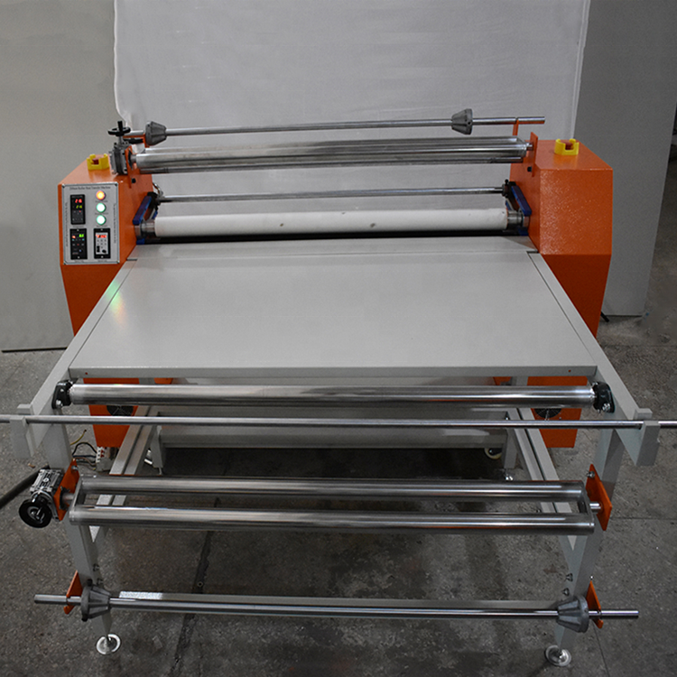 Large Width Automatic Digital Transfer Machine Roller Roll Printing Machine Hot Product 2019 Heat Transfer Provided Heating Pipe