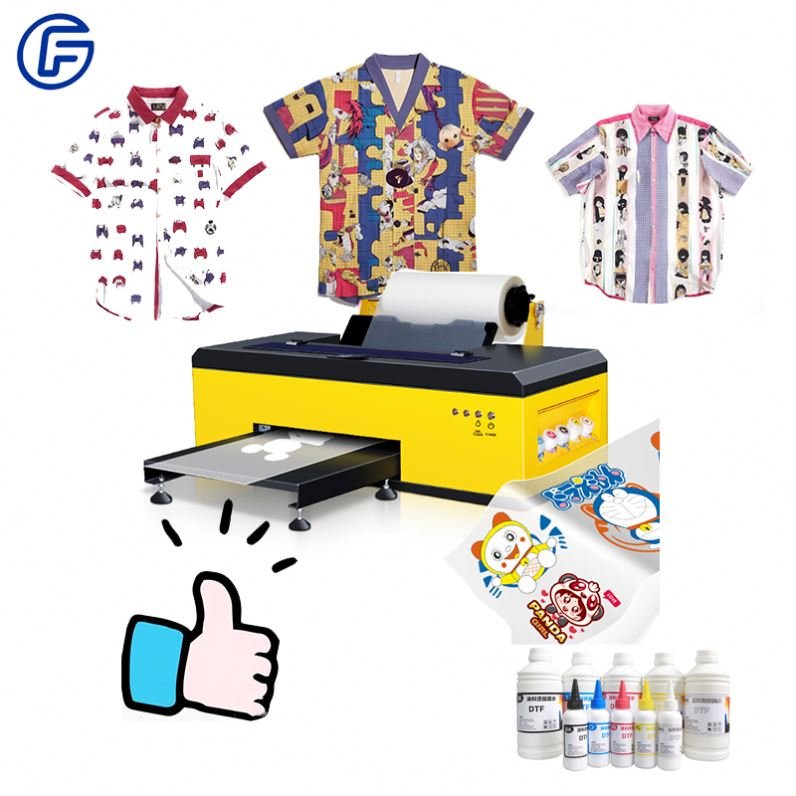 New Type White Printer A3 L1800 DTF Printer for Transfer Printing for A3 Sheets 30cm*100m Rolls Film for Diy T-shirt Printing