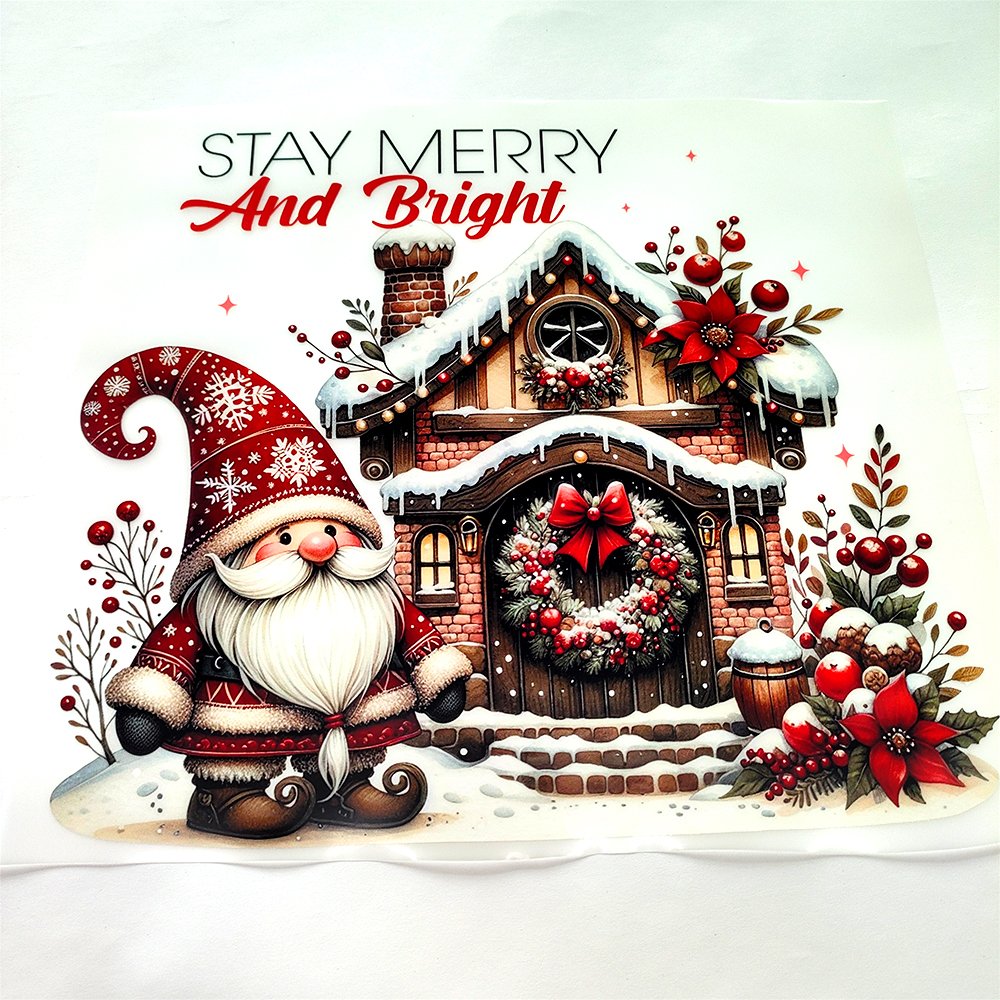 Dtf Transfers Wholesalers Christmas Plastisol Heat Transfer Customized Printed Custom Christmas dtf heat transfers for t-shirts
