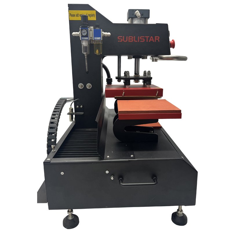 20cm*20cm Wholesale Double Station Heat Transfer Press Printing t shirt Machine for t-shirts Logo dtf printing