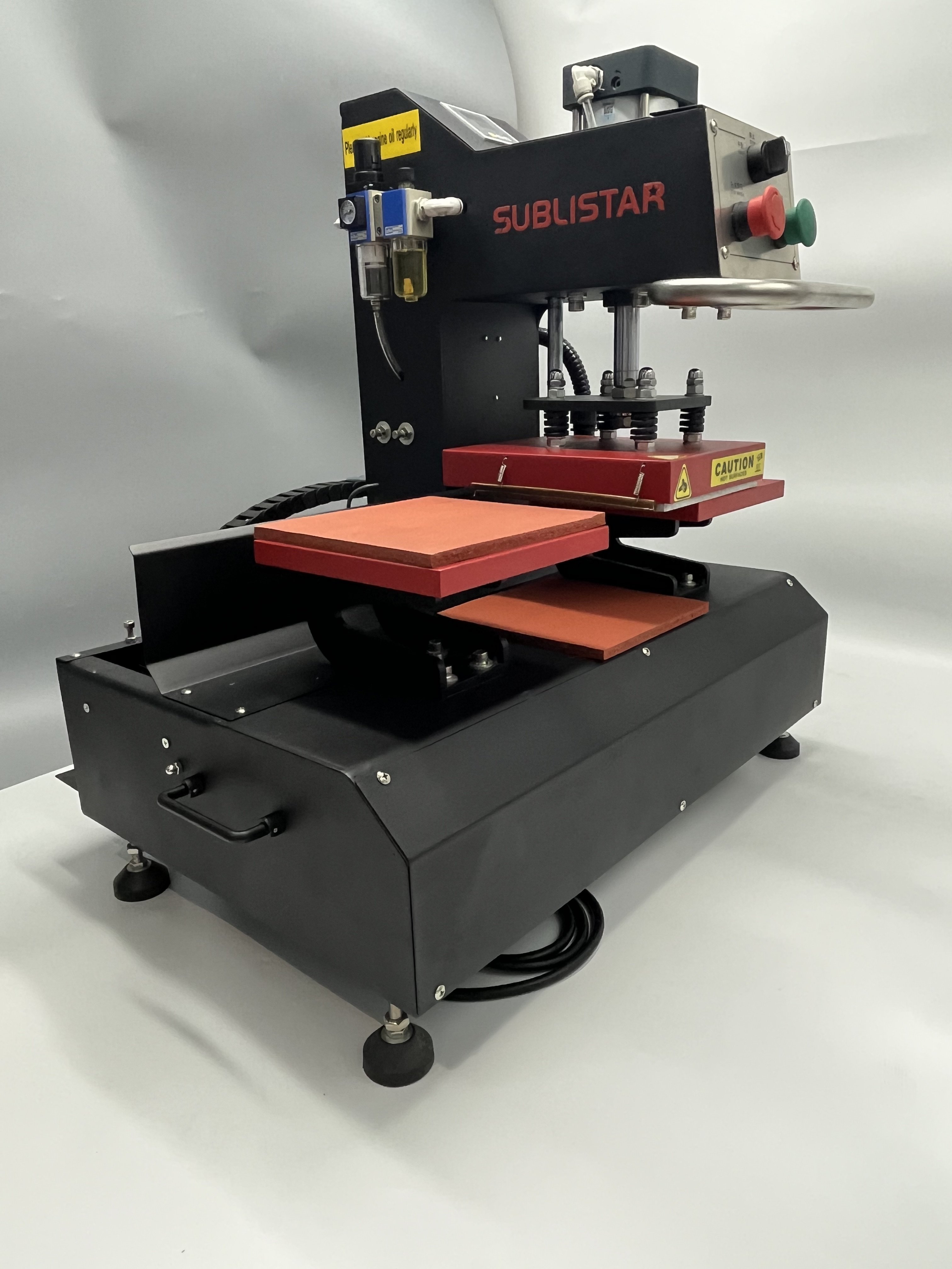 20cm*20cm Wholesale Double Station Heat Transfer Press Printing t shirt Machine for t-shirts Logo dtf printing