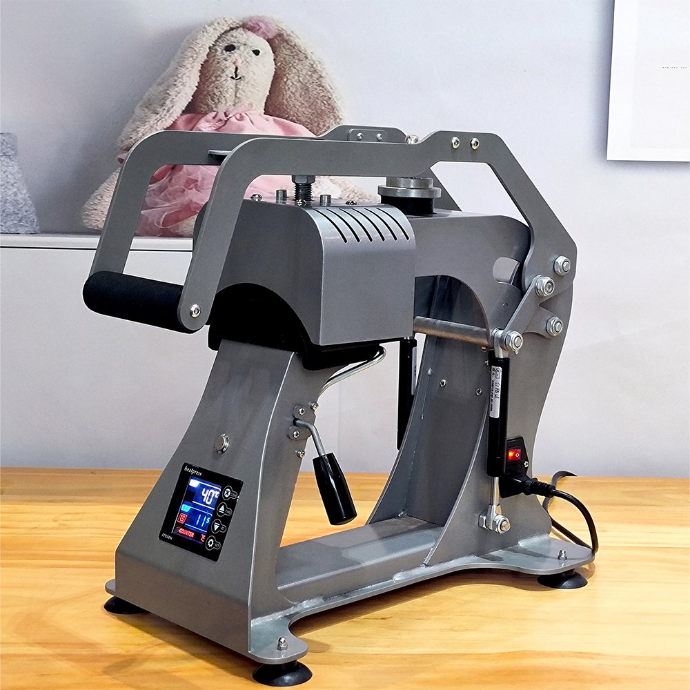 High Quality Semi Auto Open Baseball Cap Sublimation Transfer Printing Hat Heat Press Machine