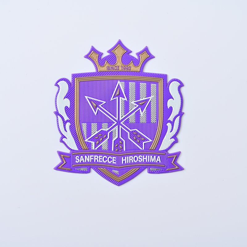 Custom High Class 3D TPU Football Team Heat Transfer Heat Press Patch For Clothing Badges