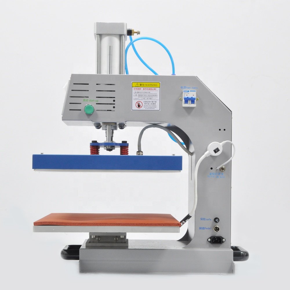 Automatic Embossing Hot Stamping Machines for 3d Clothing Logo Heat press and heat transfer machine