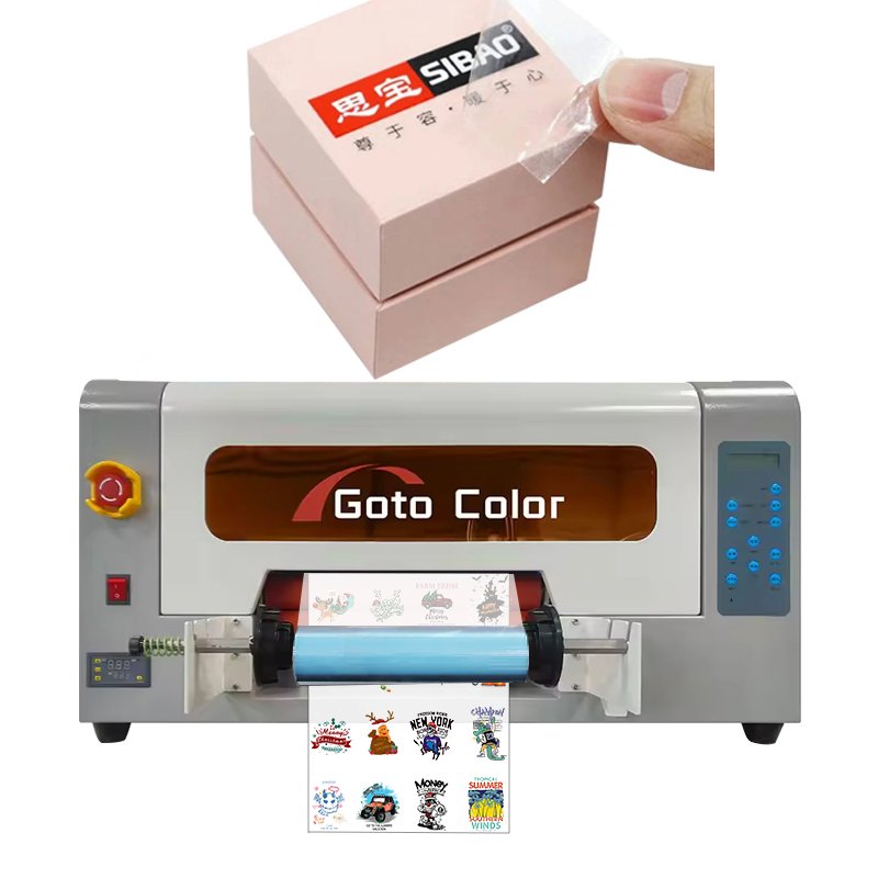 A3 Full Automatic UV DTF Roll To Roll printer UV Printer Flat bed Printing Machine DTF UV Printer