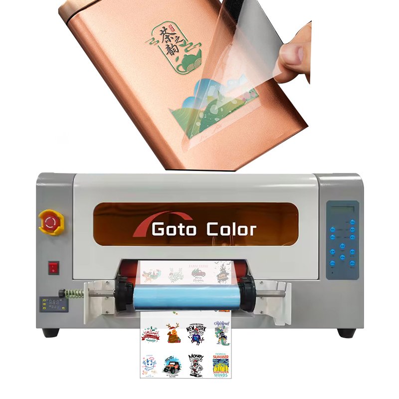 A3 Full Automatic UV DTF Roll To Roll printer UV Printer Flat bed Printing Machine DTF UV Printer