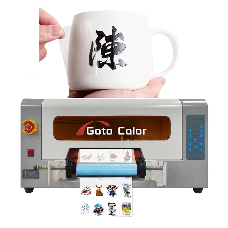 A3 Full Automatic UV DTF Roll To Roll printer UV Printer Flat bed Printing Machine DTF UV Printer