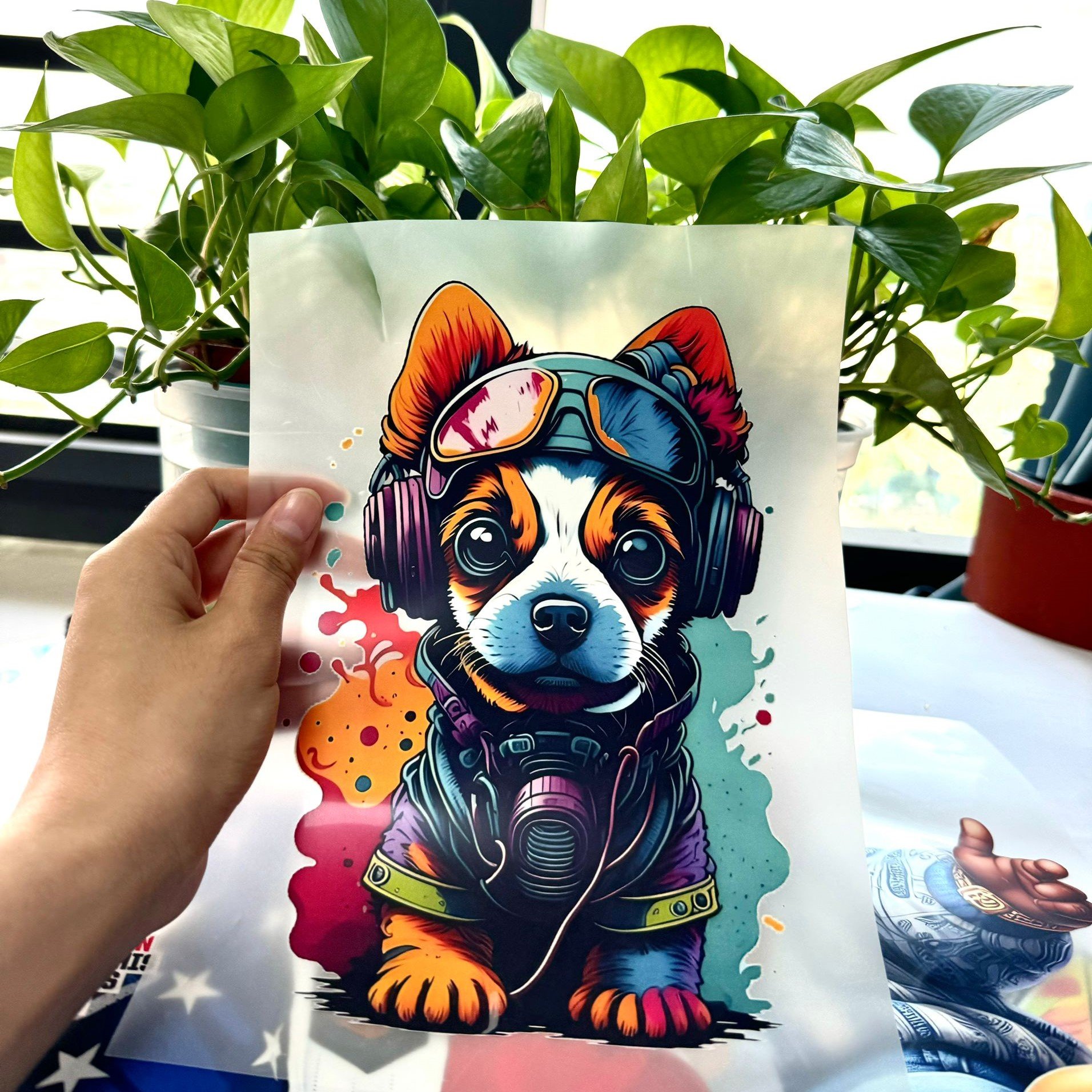 High Quality Plastisol DTF Heat Transfers Custom Designs Sell Well Quick Turnaround for Direct to Film Printing on Clothes