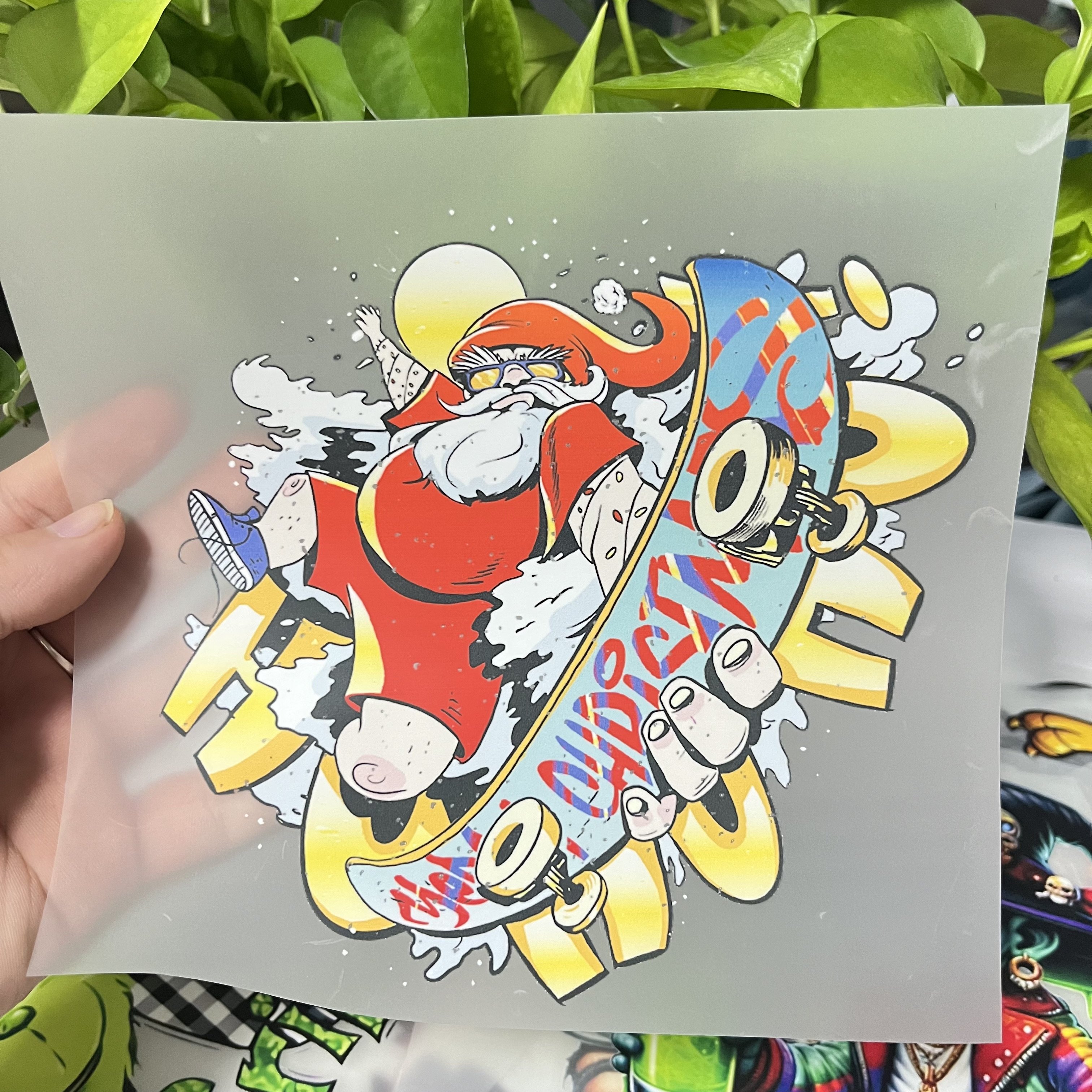 High Quality Plastisol DTF Heat Transfers Custom Designs Sell Well Quick Turnaround for Direct to Film Printing on Clothes