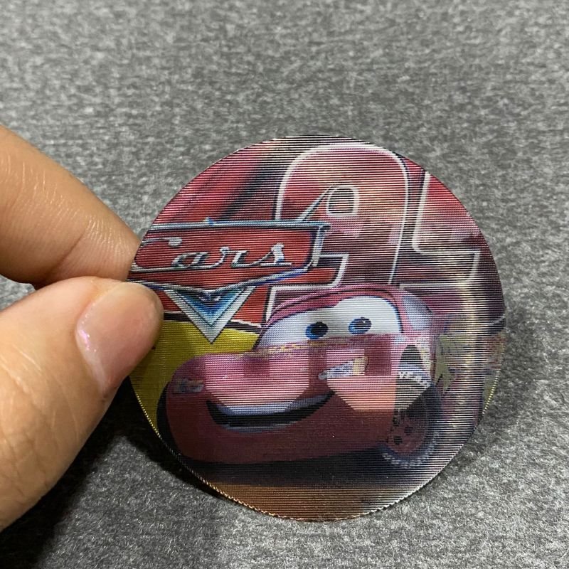 Top Selling Free design 3D Lenticular Sheet with Clear Adhesive for Printing Art Soft Cloth Patches Tpu Lenticular Stickers
