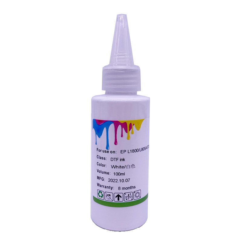 100ML Bottle Refill DTF Ink PET Film Heat Transfer Pigment Ink For Epson R2000 TX800 XP15000 XP-15000 1390 R330 Printer DTF Ink