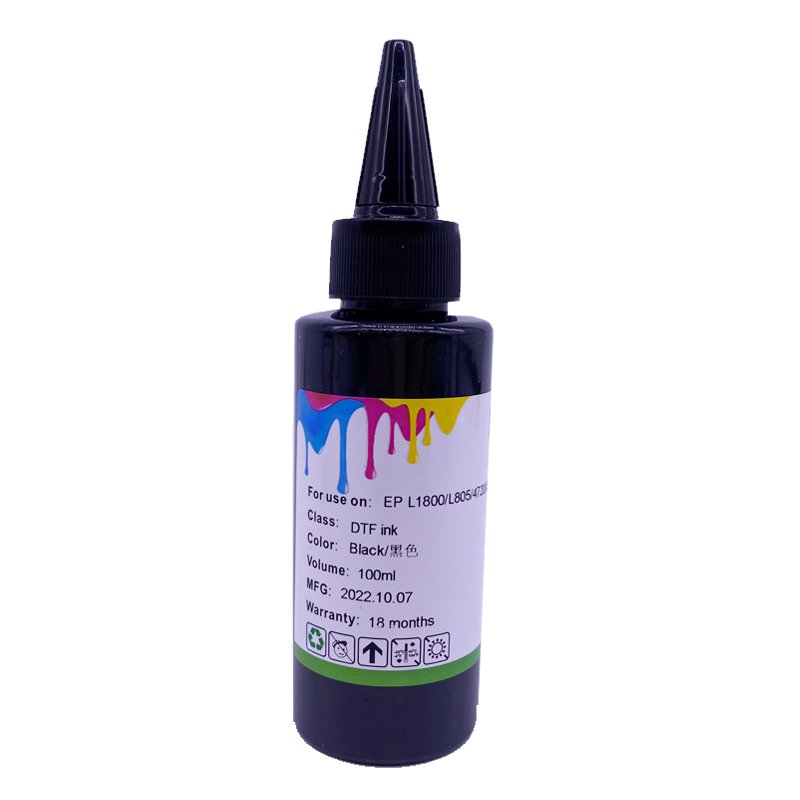 100ML Bottle Refill DTF Ink PET Film Heat Transfer Pigment Ink For Epson R2000 TX800 XP15000 XP-15000 1390 R330 Printer DTF Ink