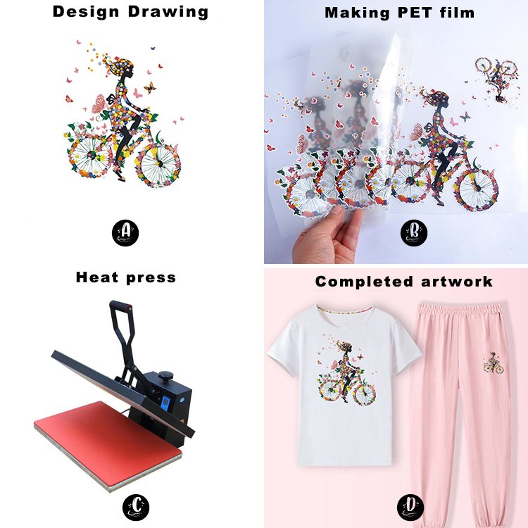 Factory price Printing Shops Auto Open 40*60cm Heat Press Machine t shirt DTF Heat Transfer Printing Machine