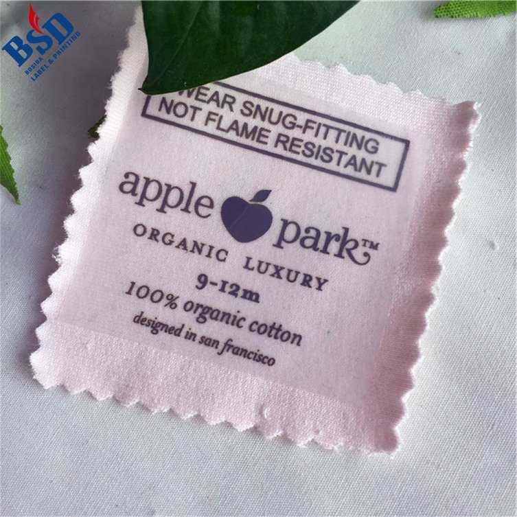 Custom Heat Transfer Printing Molle Bags Cycling Elastic Custom High Visibility Reflective Labels Usage with T Shirts