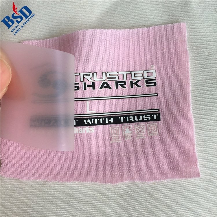 Custom Heat Transfer Printing Molle Bags Cycling Elastic Custom High Visibility Reflective Labels Usage with T Shirts