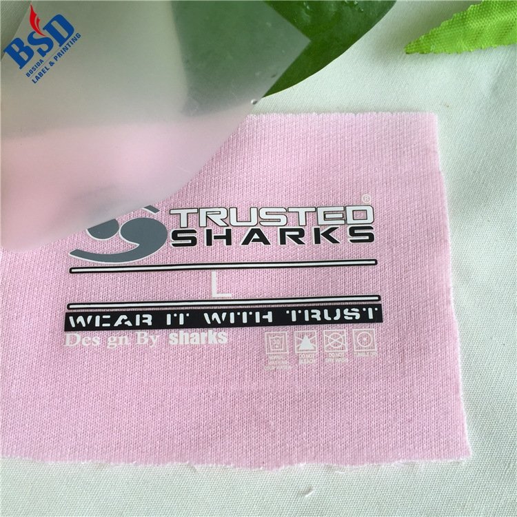 Custom Heat Transfer Printing Molle Bags Cycling Elastic Custom High Visibility Reflective Labels Usage with T Shirts