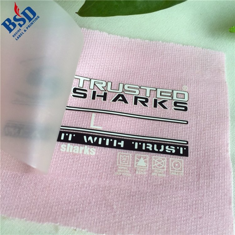 Custom Heat Transfer Printing Molle Bags Cycling Elastic Custom High Visibility Reflective Labels Usage with T Shirts