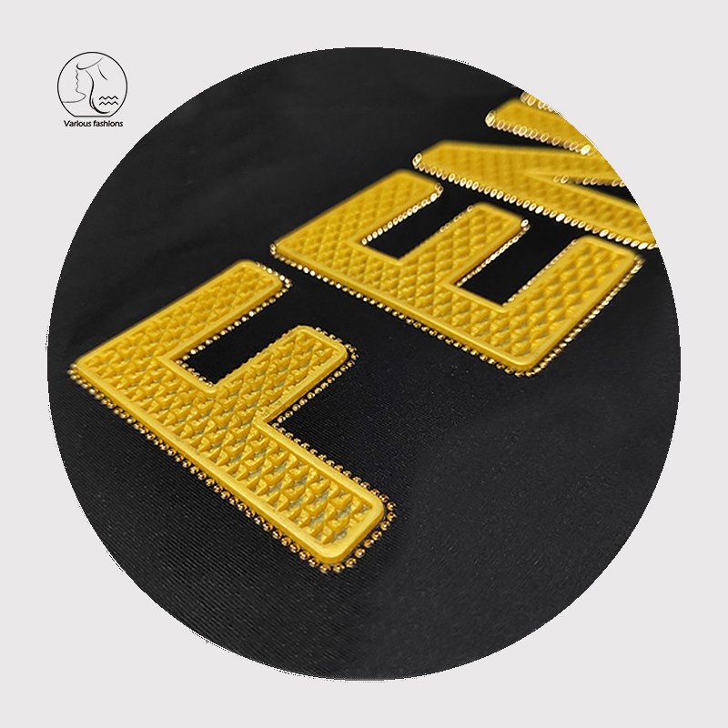 Yunshang Cheap Price Fashion Colorful 3D High Frequency Technical TPU Silicone Iron On Blank Clothing Labels