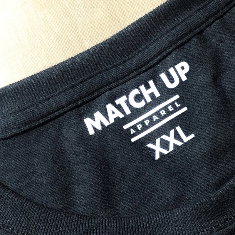 Custom Printed Logo Clothing Iron On Tagless labels Wholesale Flexible Neck Size Wash Care Label Heat Transfer Clothes Label
