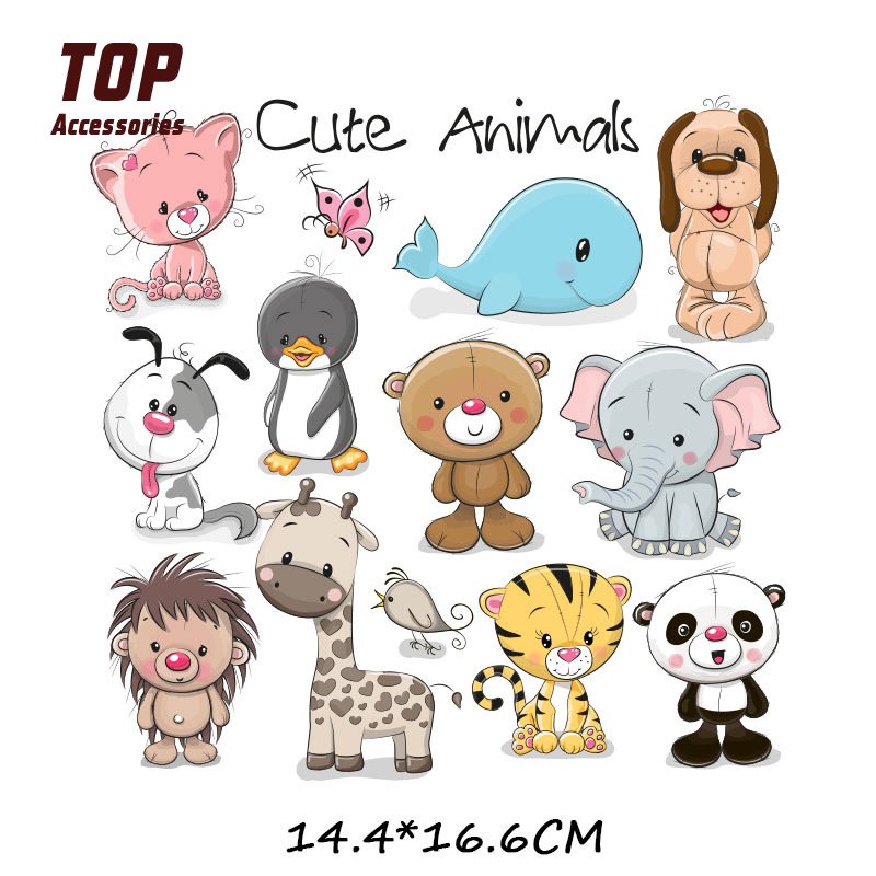 High Quality Plastisol Heat Transfers Custom Screen Print Handmade DIY T-Shirts Hoodies-Children's Clothing Labels Garments